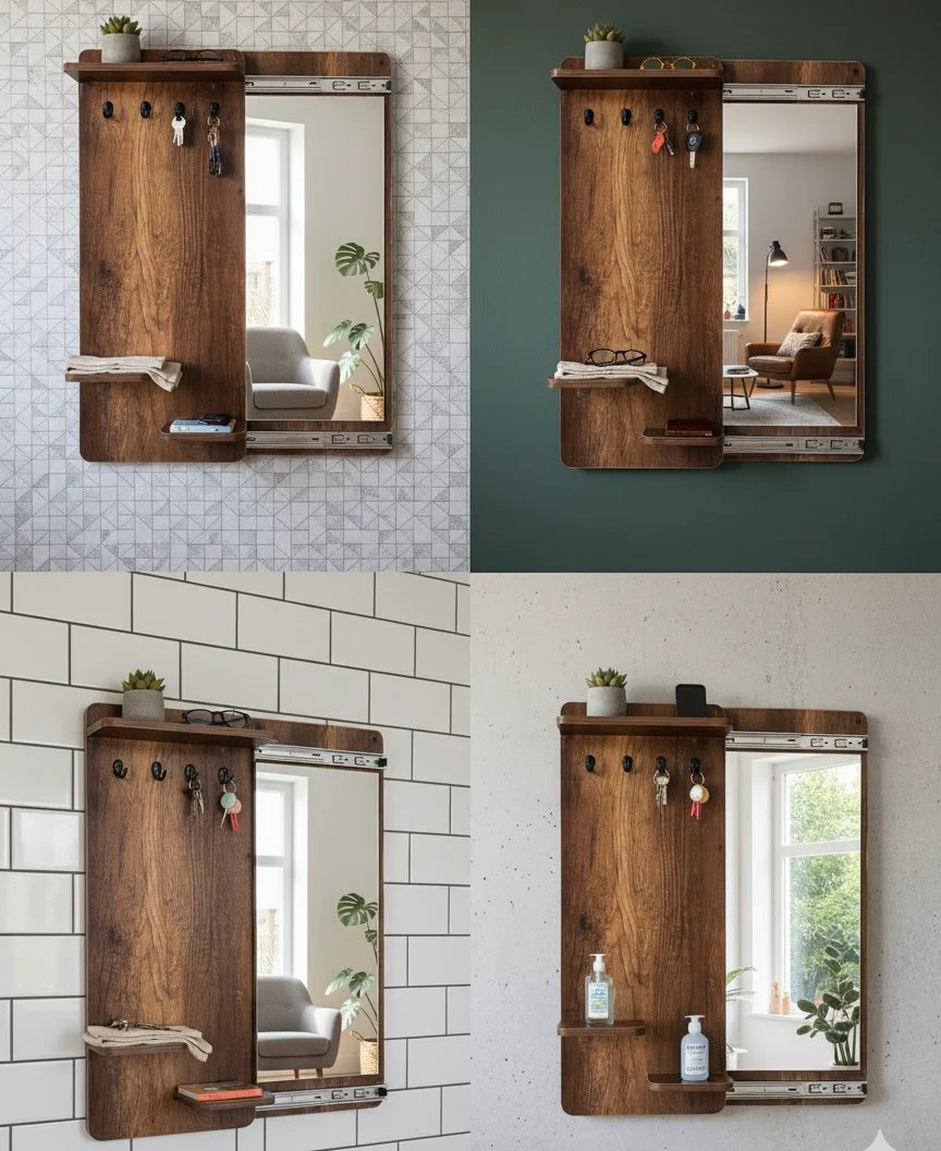 Miroir modern multifonctionnel - مرآة حائط عصرية